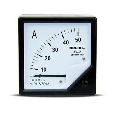 模擬指示電測(cè)量?jī)x表；6L2-50/5 ★