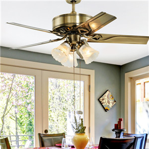 OPPLE吊扇燈餐廳吊燈家用現(xiàn)代簡(jiǎn)約歐式美式風(fēng)扇燈客廳開葉扇FS