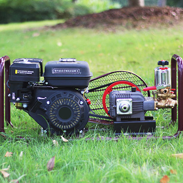 擔(dān)架式汽油打藥機(jī)高壓農(nóng)用噴霧器園林水稻噴藥器四沖程動力